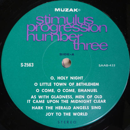 Unknown Artist : Stimulus Progression Number Three - Christmas (LP, Album)