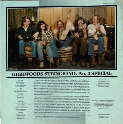 Highwoods Stringband : No. 3 Special (LP, Album)