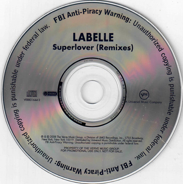 Labelle : Superlover (Remixes) (CD, Single, Promo)