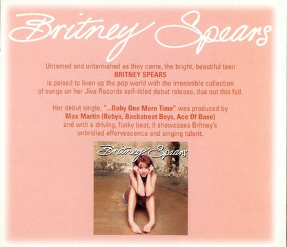 Britney Spears : ...Baby One More Time (CD, Single, Promo, Dig)