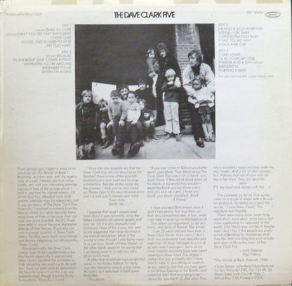 The Dave Clark Five : The Dave Clark Five (2xLP, Comp, Pit)