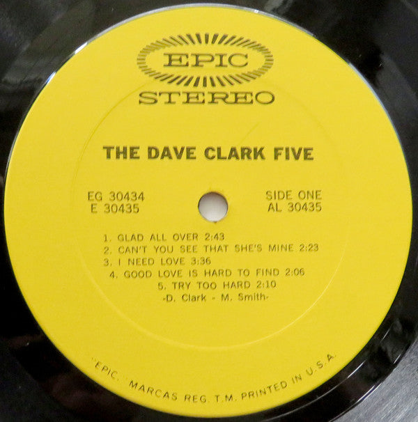 The Dave Clark Five : The Dave Clark Five (2xLP, Comp, Pit)