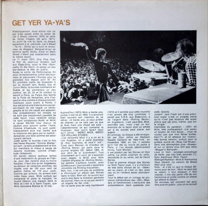 The Rolling Stones : «L'âge D'or» Des Rolling Stones - Vol.11 - Get Yer Ya-Ya's Out (LP, Album, RE)