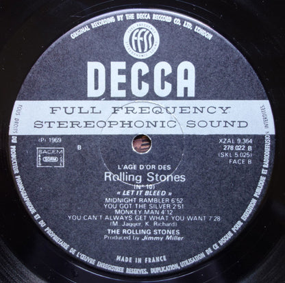 The Rolling Stones : «L'âge D'or» Des Rolling Stones - Vol 10 - Let It Bleed (LP, Album, RE)