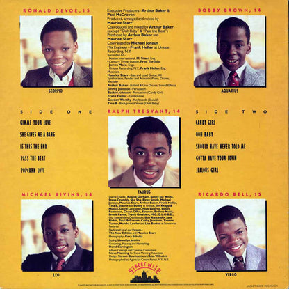 New Edition : Candy Girl (LP, Album)