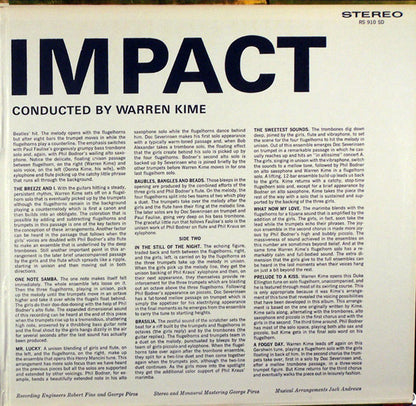 The Brass Choir Conducted By Warren Kime : Brass Impact (LP, Album, Gat)