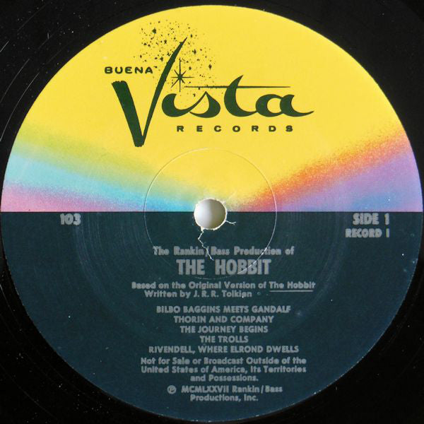 Rankin / Bass : The Hobbit (The Complete Original Soundtrack) (2xLP + Box, Dlx, S/Edition, Del)