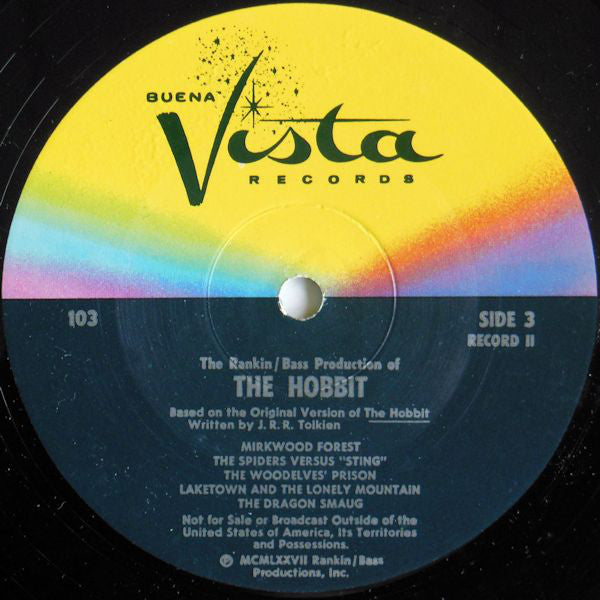 Rankin / Bass : The Hobbit (The Complete Original Soundtrack) (2xLP + Box, Dlx, S/Edition, Del)