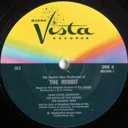 Rankin / Bass : The Hobbit (The Complete Original Soundtrack) (2xLP + Box, Dlx, S/Edition, Del)