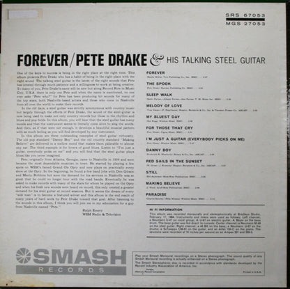 Pete Drake : Forever (LP, Album, Mono)