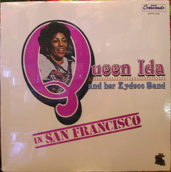 Queen Ida And Her Zydeco Band* : In San Francisco (LP, Album)