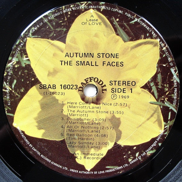 Small Faces : The Autumn Stone (2xLP, Album, Comp)