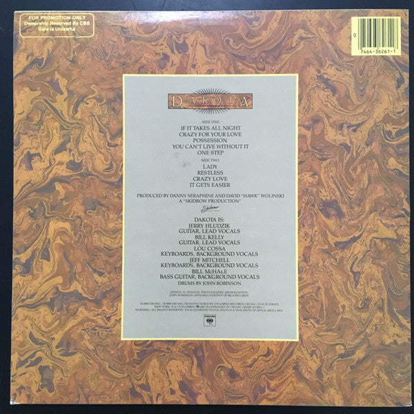 Dakota (5) : Dakota (LP, Album, Promo)