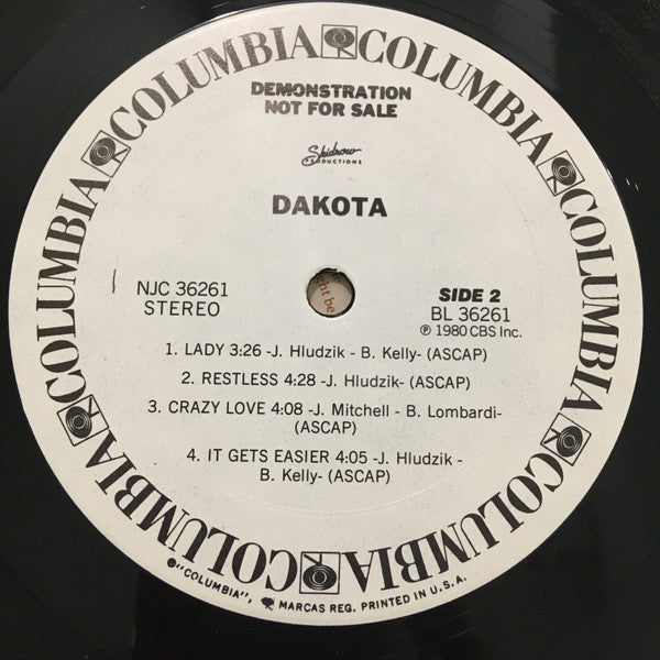 Dakota (5) : Dakota (LP, Album, Promo)