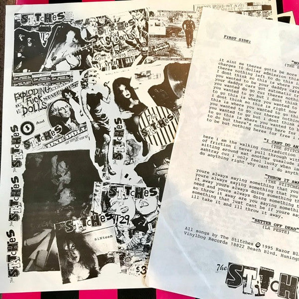 The Stitches : 8x12" (12", EP, RP, Pur)