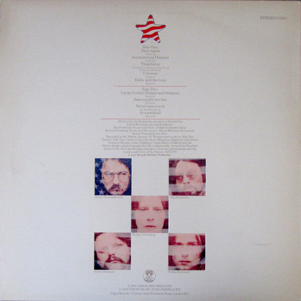 Wigwam (3) : Lucky Golden Stripes And Starpose (LP, Album)
