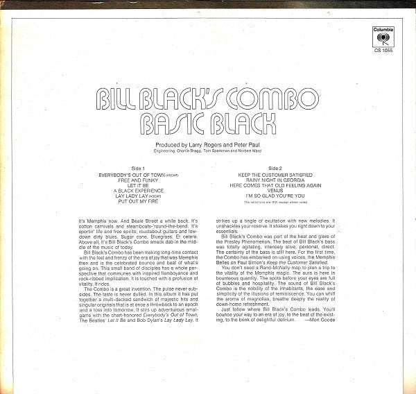 Bill Black's Combo : Basic Black (LP, Album)