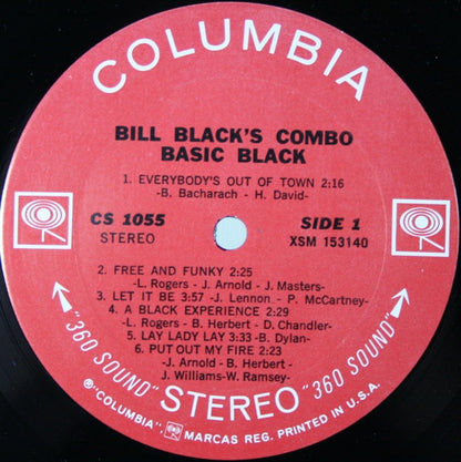 Bill Black's Combo : Basic Black (LP, Album)