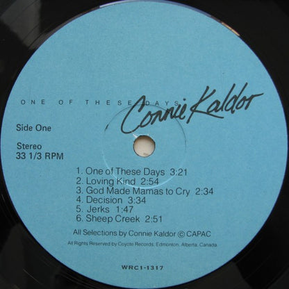Connie Kaldor : One Of These Days (LP, Album)