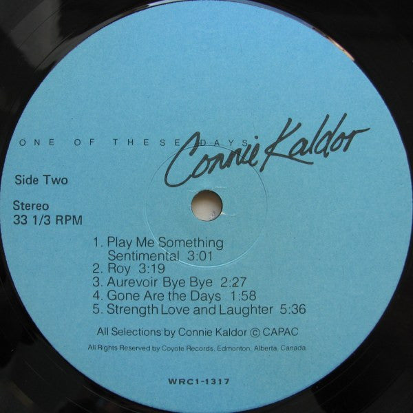 Connie Kaldor : One Of These Days (LP, Album)