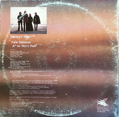Robin Williamson & His Merry Band : Journey's Edge (LP, Album, All)