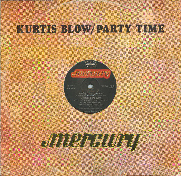Kurtis Blow : Party Time (12")