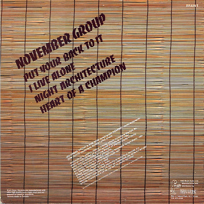 November Group : Persistent Memories (12")