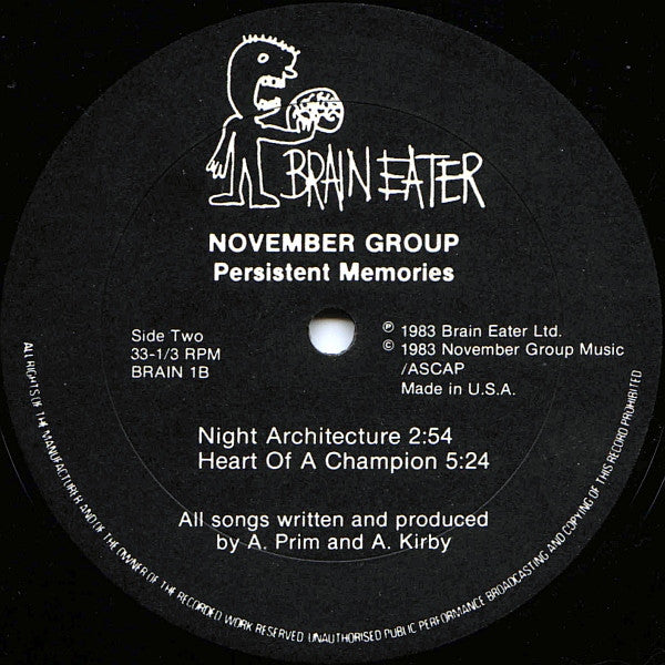 November Group : Persistent Memories (12")