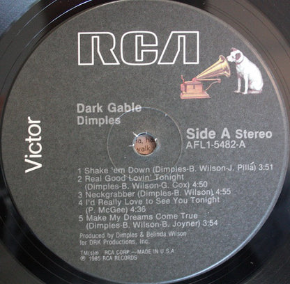 Richard 'Dimples' Fields : Dark Gable (LP, Album)