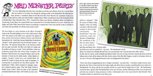 Maury Laws / Jules Bass : Mad Monster Party (Original Motion Picture Soundtrack) (CD, Album)