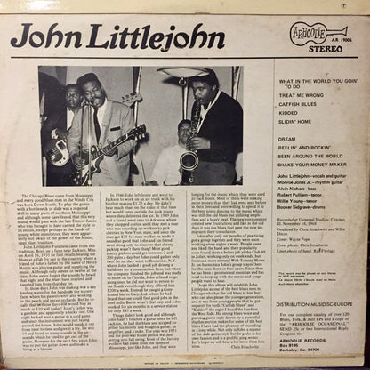 John Littlejohn : John Littlejohn's Chicago Blues Stars (LP, Album)