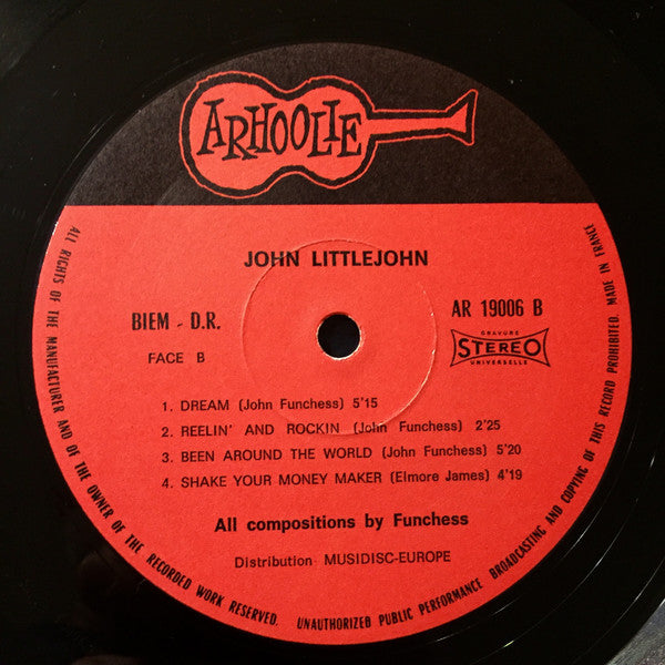 John Littlejohn : John Littlejohn's Chicago Blues Stars (LP, Album)