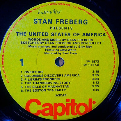 Stan Freberg : Presents The United States Of America, Vol. 1: The Early Years (LP)