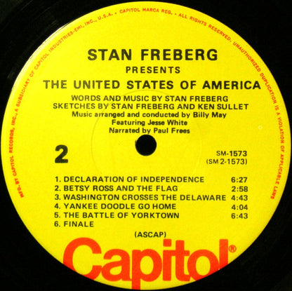 Stan Freberg : Presents The United States Of America, Vol. 1: The Early Years (LP)