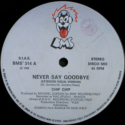 Chip Chip : Never Say Goodbye (12")