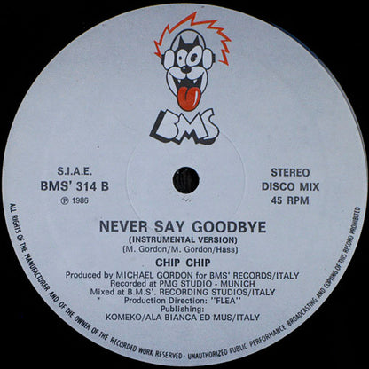 Chip Chip : Never Say Goodbye (12")
