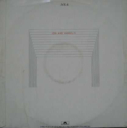 Jon And Vangelis* : He Is Sailing (Full Length Version) / Song Is ... (12", Single)