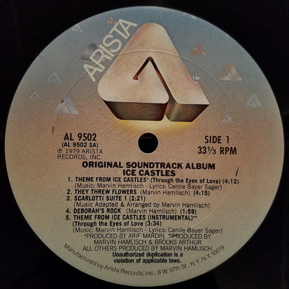 Marvin Hamlisch : Ice Castles (Original Motion Picture Soundtrack) (LP, Album)