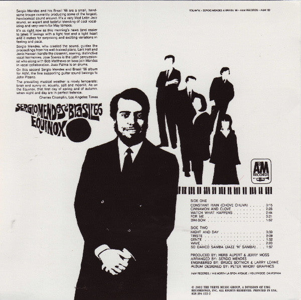 Sérgio Mendes & Brasil '66 : Equinox (CD, Album, Ltd, RE, RM)