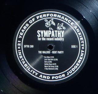 The Waldos : Rent Party (LP, Album, Ltd, RE)