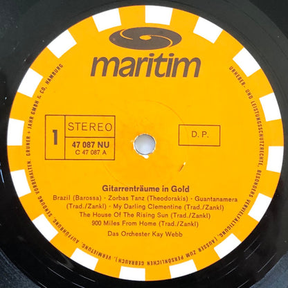 Orchester Kay Webb : Gitarrenträume In Gold (LP)