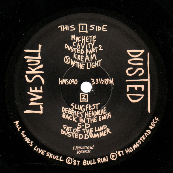 Live Skull : Dusted (LP, Album)