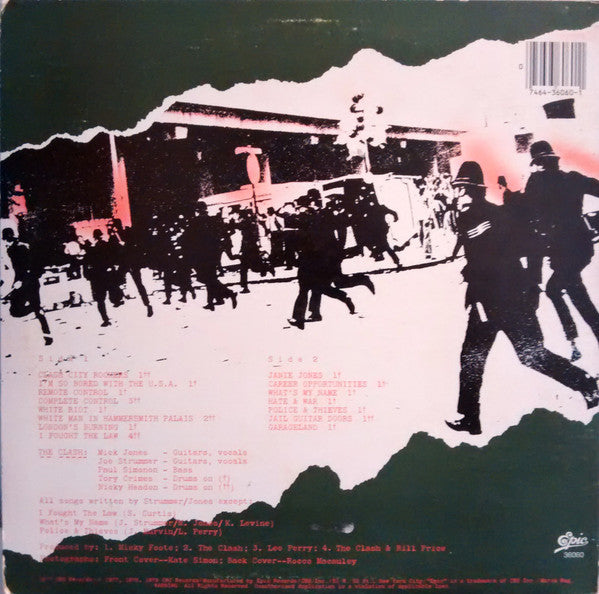 The Clash : The Clash (LP, Album, San)