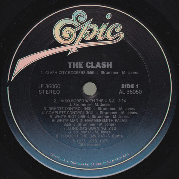 The Clash : The Clash (LP, Album, San)
