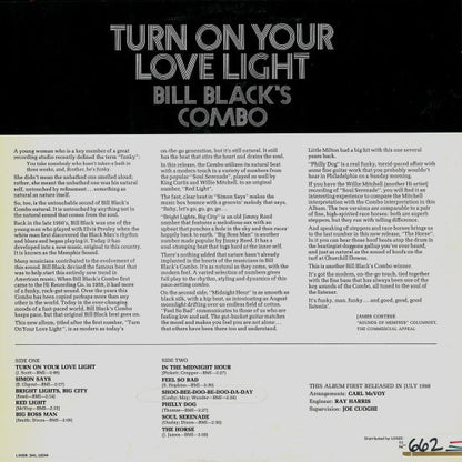 Bill Black's Combo : Turn On Your Love Light (LP)