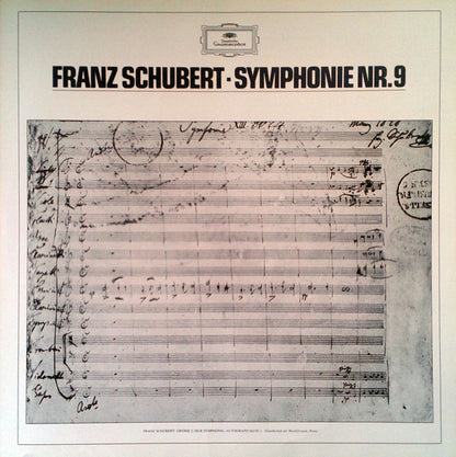 Franz Schubert - The Chicago Symphony Orchestra, Carlo Maria Giulini : Symphonie Nr. 9 (LP)
