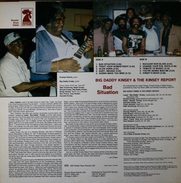 Big Daddy Kinsey & The Kinsey Report : Bad Situation (LP, Album)