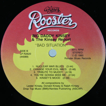 Big Daddy Kinsey & The Kinsey Report : Bad Situation (LP, Album)