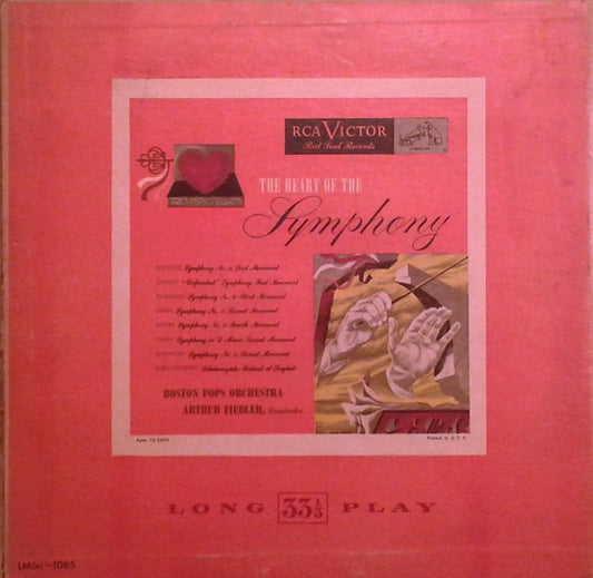 Arthur Fiedler, The Boston Pops Orchestra : The Heart Of The Symphony (LP, Album, Mono)