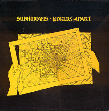 Subhumans : Worlds Apart (LP, Album, RP)